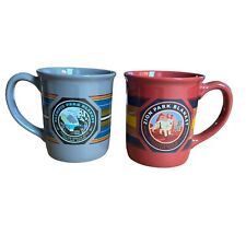 Pendleton Zion Olympic National Park Collection Ceramic Coffee Mug Set of Two picture