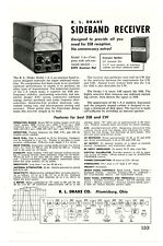 QST Ham Radio Mag. Ad R.L. DRAKE SIDEBAND RECEIVER Model 1-A (1/59) picture