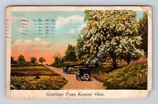Kenton OH- Ohio, Scenic General Greetings, Antique, Vintage c1926 Postcard picture