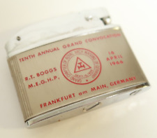 Tenth Annual Grand Convocation 1966 Grand Council German Freemason VTG Lighter picture