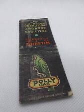 Vintage Polly Gas & Polly Penn Motor Oil Wilshire Products Matchbook picture