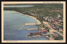 Vintage Postcard - Aerial View of Traverse City, Michigan picture