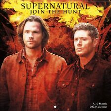 Supernatural Join The Hunt  2023 16 Month Wall Calendar New In Shrink Wrap picture