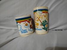 Vintage 1984 CARE BEARS  Plastic Mug And Cup American Greetings DEKA picture