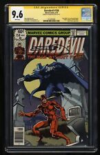 Daredevil #158 CGC NM+ 9.6 White Pages SS Signed 1st Frank Miller in Series picture