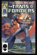 Transformers (1984) #1 VF 8.0 Bill Sienkiewicz Cover Marvel 1984 picture