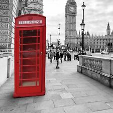 Red Non Rust Aluminum British Telephone Booth or Call Box Outdoor Indoor picture