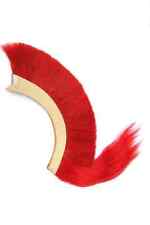 RED PLUME RED CREST BRUSH Natural Horse Hair For ROMAN HELMET ARMOR picture