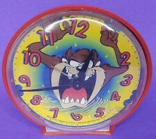 Vintage Westclox 1994 TAZ Looney Tunes Tasmanian Devil Wind-up Alarm Clock picture