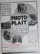 NICE PHOTO KODAK IKON VOIGTLANDER Camera Original 1931 Advertising picture