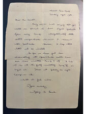 George Band 1953 Autograph Letter Signed - From Mount Everest Base Camp picture