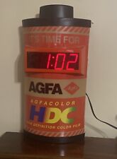 Vintage AGFA Advertising clock picture