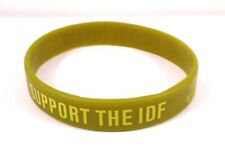 10 Israel Defense Forces rubber bracelet IDF rubber wristband from Israel ZAHAL picture