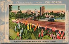 1940s Los Angeles, CA Postcard 