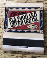 1975 The Cliff House Seafood And Beverage Point Lobos San Francisco Matchbook Co picture