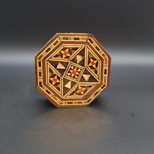 Octagon Wooden Inlay Box picture