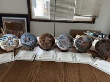 Franklin Mint Big Cats by Michael Matherly Collectors Plates FULL COLLECTION picture