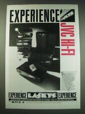 1987 Laskys JVC Stereo Ad - Experience JVC Hi-Fi picture