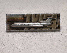 VINTAGE TY 154 TU 154 AEROFLOT AIRLINE PLANE PIN RUSSIA USSR CCCP B146 picture