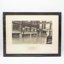 Pittsburgh History Framed Photograph 1936 St. Patrick's Day Flood Penn Ave picture