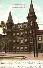 Eastmann College Poughkeepsie New York N. Y.  Street View Vintage Postcard 1907 picture