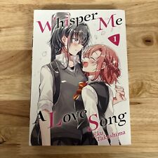 Whisper Me a Love Song 1 Eku Takeshima Paperback New picture