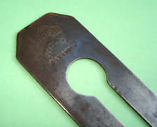 Vintage Antique 1858 Guss Stahl 1.75'' Woodworking Plane Blade Tool GERMANY picture
