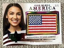 Alexandria Ocasio Cortez AOC Decision 2022 God Bless America Flag Patch #D 3/5 picture