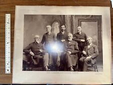 Antique 20” x 16” Photograph New Hampshire Governor Moody Currier & Council 1886 picture