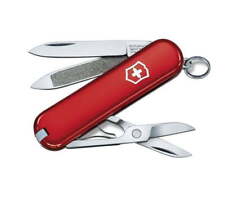 Swiss Army Classic ES 7 Function 58 mm Red Pocket Knife 0.6223-X115 picture