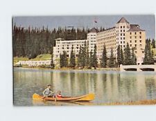 Postcard Chateau Lake Louise Banff National Park Canada picture