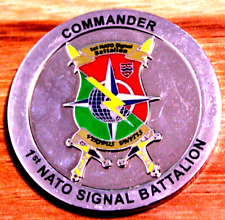 VERY RARE 1st NATO Signal Battalion Commander 1.96 