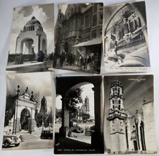 Vintage B&W Real Photo Postcards Antique Collection Set, Eclectic Mix, Lot #7 picture