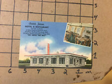 Original postcard -- DUTCH FARM motel & restaurant - unused SANFORD, North Carol picture