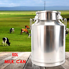 50L/13.25Gallon Milk Can Kitchen Dairy Containers Stainless Steel Storage Tank picture