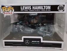 NEW Funko Pop Rides Super Deluxe: Mercedes-AMG Petronas - Lewis Hamilton #308 picture