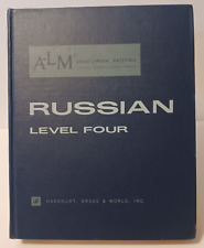 1965 ALM Russian Level 4 Modern Language Materials Center, BOOK Only, Ex-Library picture