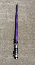 Star Wars Mace Windu Purple Lightsaber Lucasfilms Non Electronic 2002 Hasbro picture
