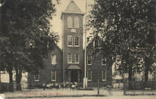 Elmer,NJ High School Salem County New Jersey E.W. Hunphreys  Linen Postcard picture