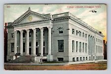 Dubuque IA-Iowa, Public Library, Antique, Vintage Souvenir Postcard picture