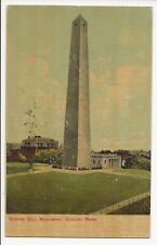 1908 Bunker Hill Monument postcard Boston MA picture