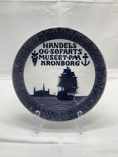 1918 Royal Copenhagen Handels OG Sofarts Museet Paa Kronborg Plate picture