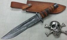 Custom Hand crafted Knife king's Damascus KA-BAR knife picture