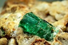 240 Gram Top Quality Green Emerald Crystal Specimen From Panjsher Afghanistan  picture