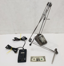 Foredom 21 Electric Vintage Dental  Rotary Tool on Metal Arm w/  Pedal - WORKS picture