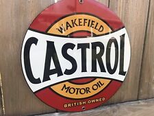 Castrol Motor oil garage racing vintage Style  metal sign British Reproduction picture