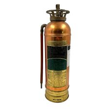 Antique Badger's Fire Extinguisher KS-6878 Water-Filled Brass Copper picture