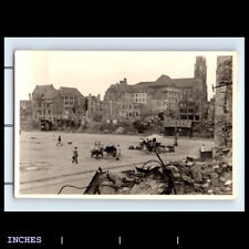 Vintage Photo WAR TORN BUILDING RUINS NUREMBERG GERMANY WW2 picture