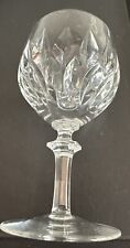 3 Vintage GORHAM clear crystal LA SCALA pattern Claret Wine Glass  - 5 1/2
