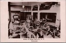 Vintage 1909 Real Photo RPPC Postcard PALMER-SINGER AUTOMOBILES Salesroom View picture